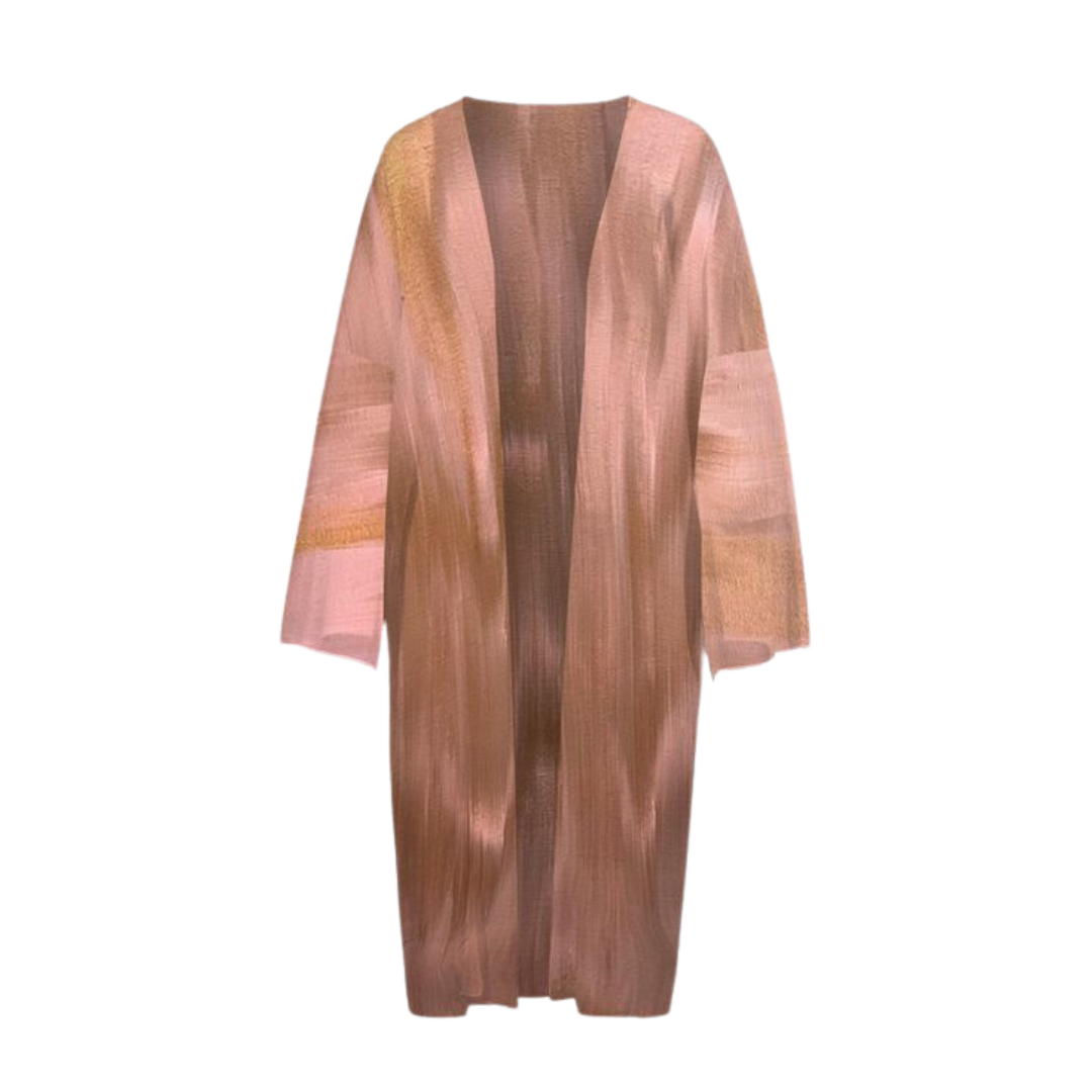 Pink Chevron Elani Kimono