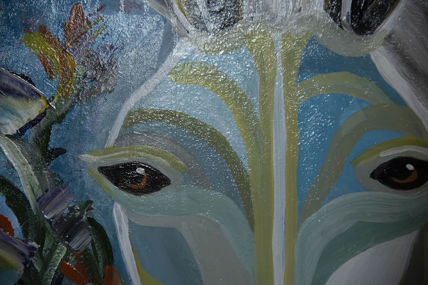 The Gaze of Love - Original painting