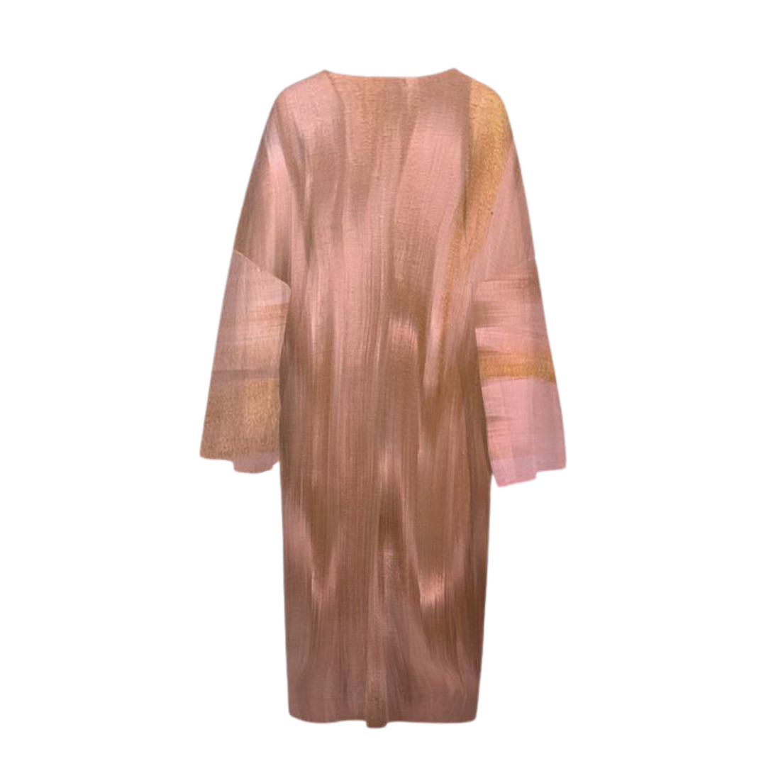 Pink Chevron Elani Kimono