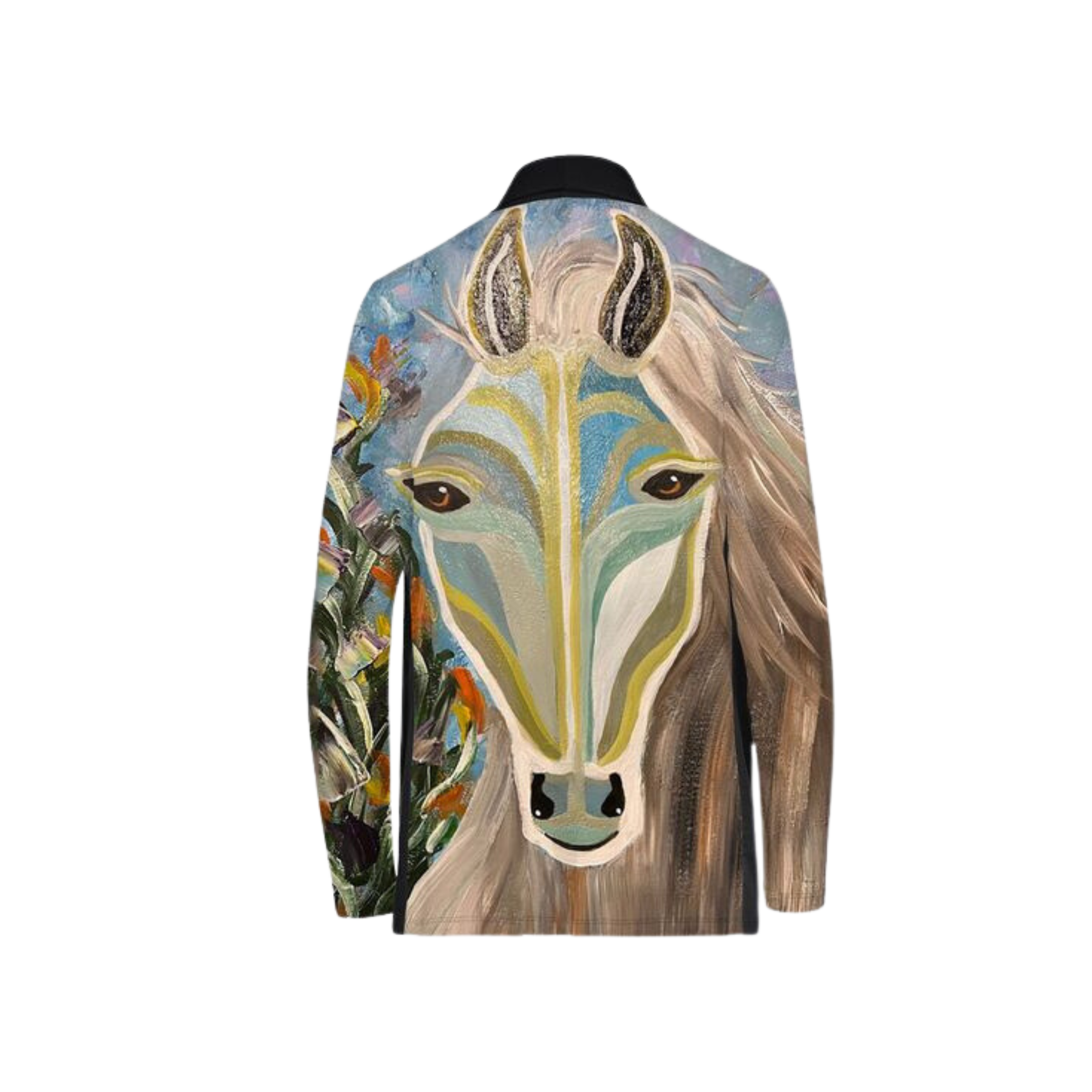 Painted Horse Face Frida Cardigan