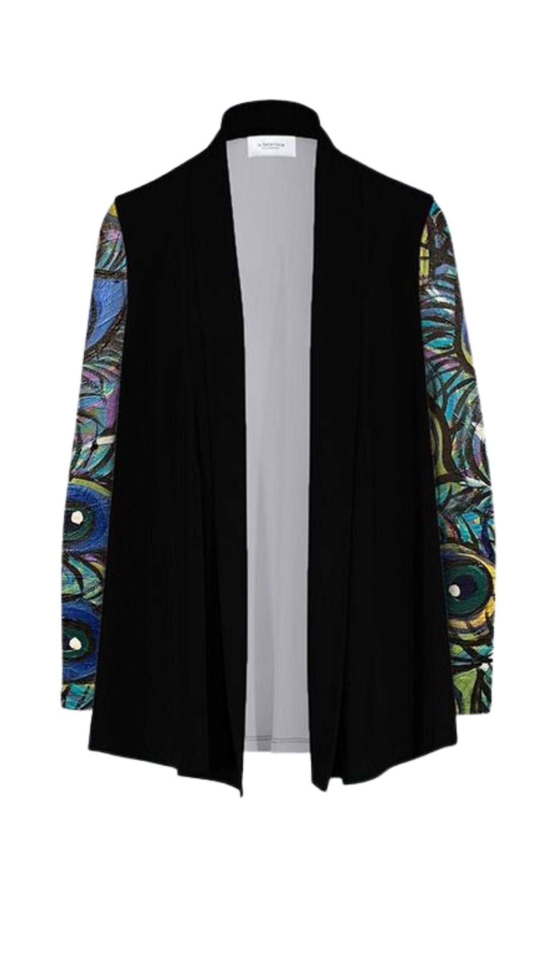 Shake Your Tail Feathers Peacock Cardigan