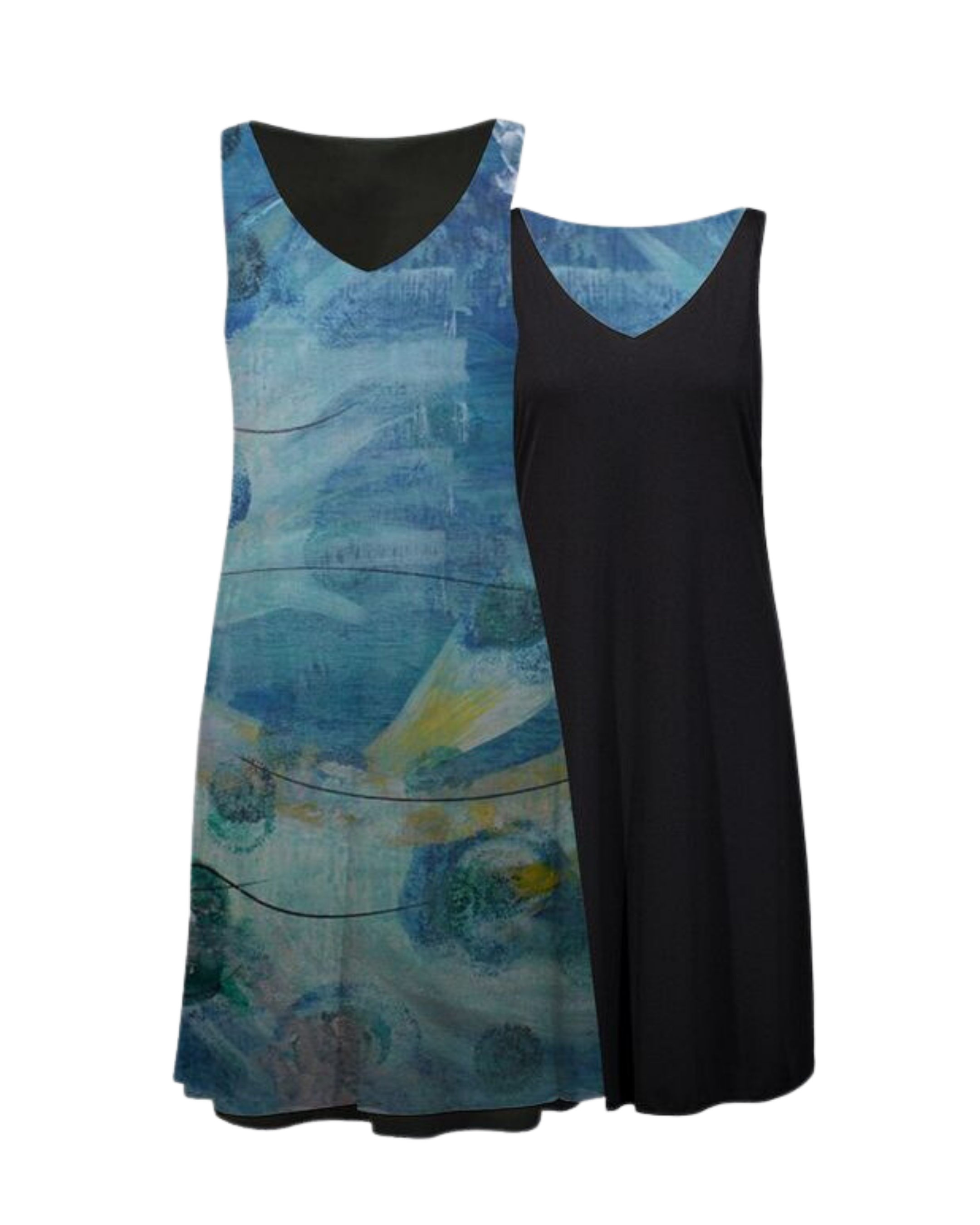 Waterscape Kate Dress {Reversible}