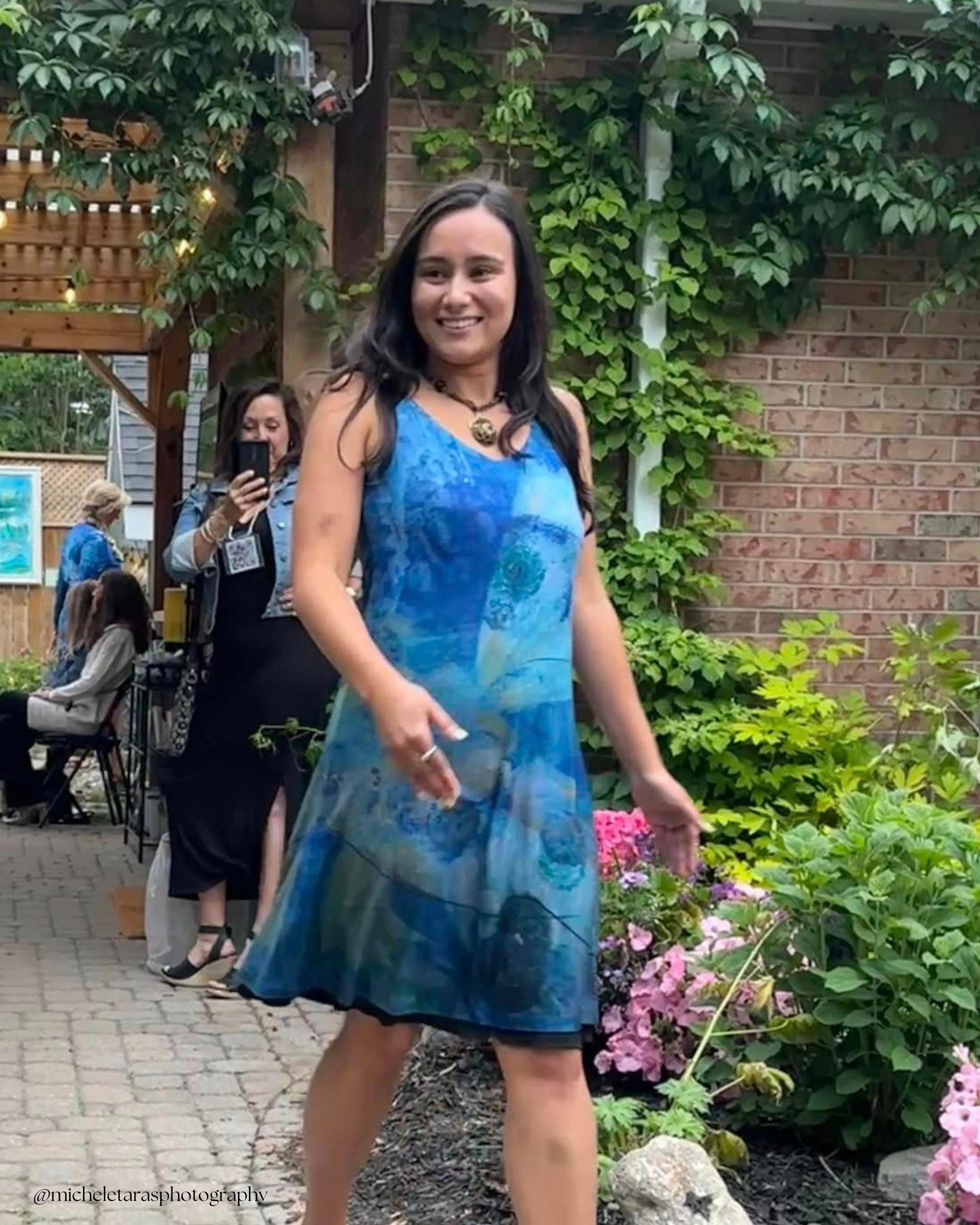 Waterscape Kate Dress {Reversible}