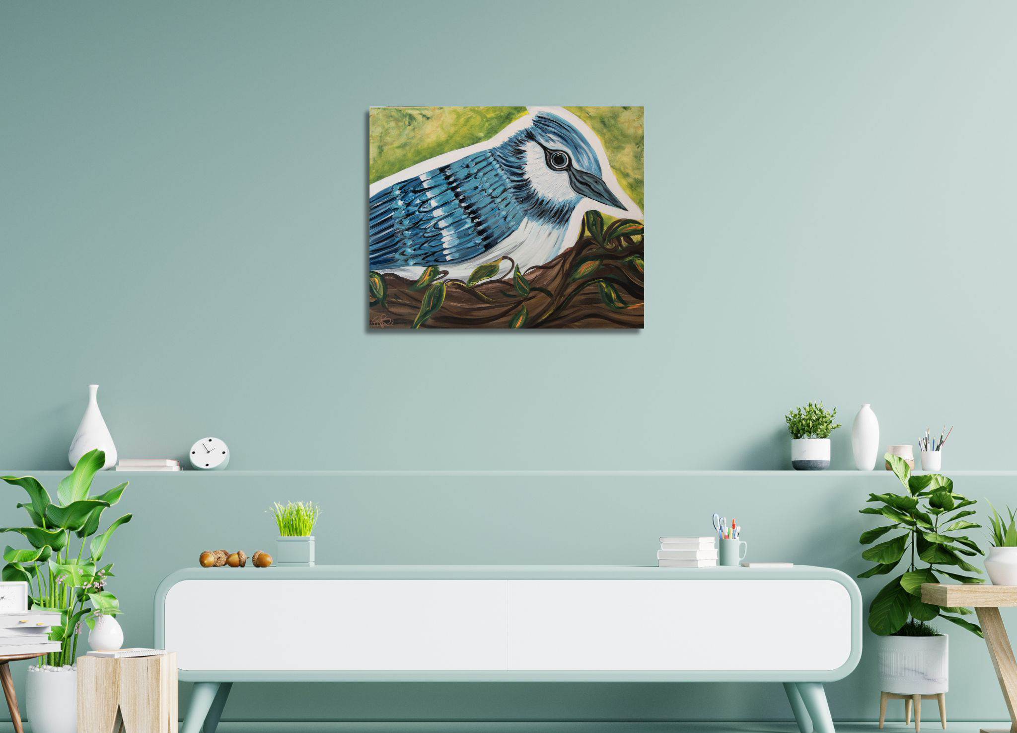 Bluebird - Original Painting