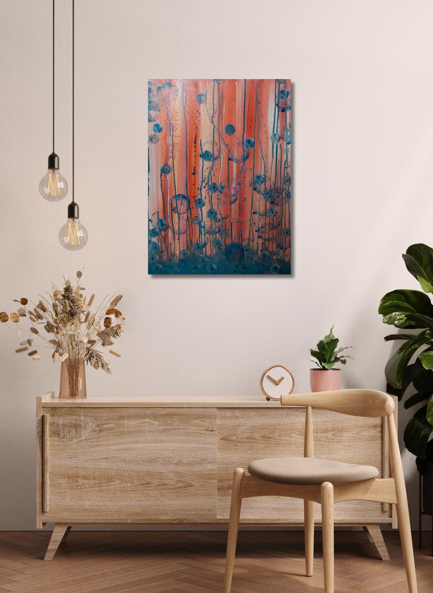 Lava Lamp Vibes - Original Painting