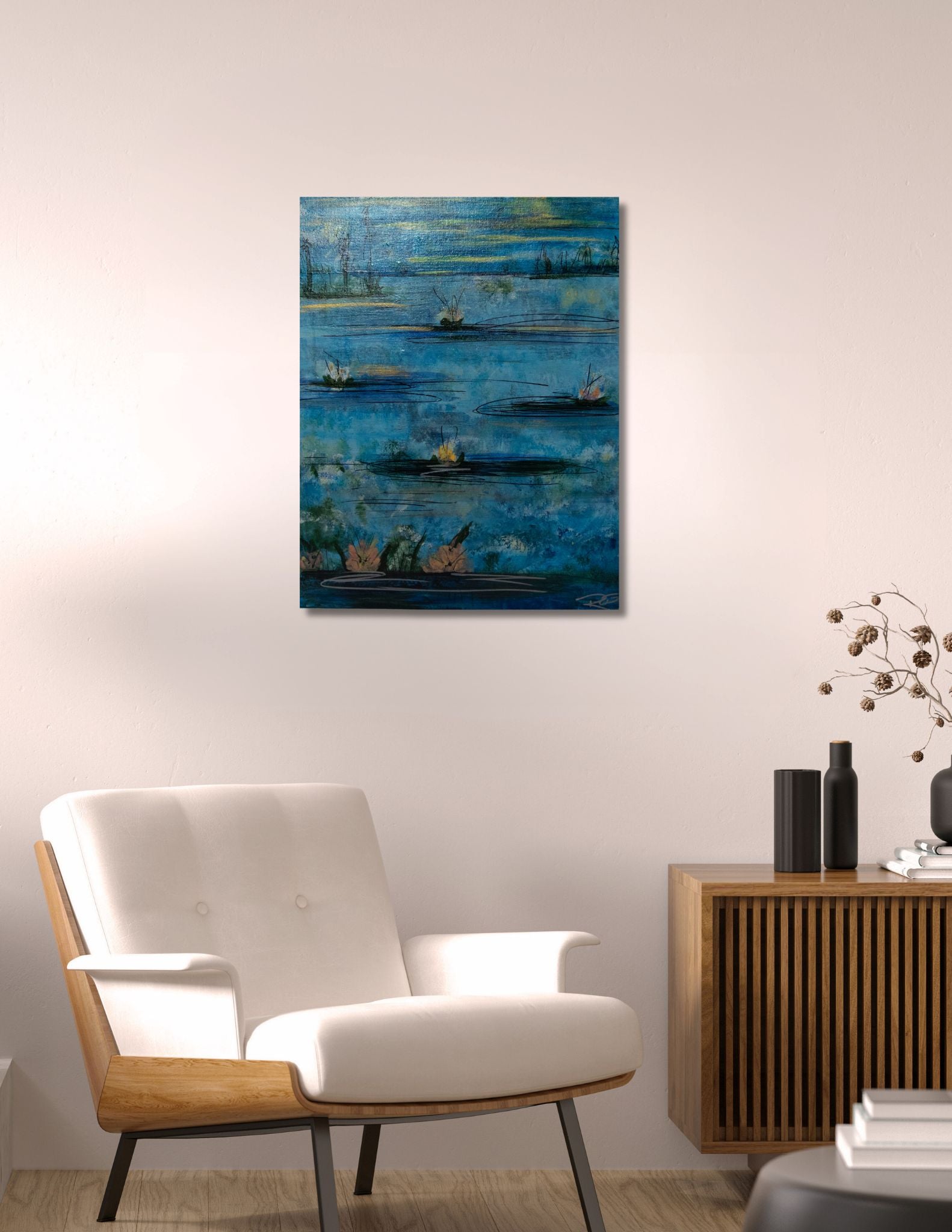 Lily Pond - Original Painting