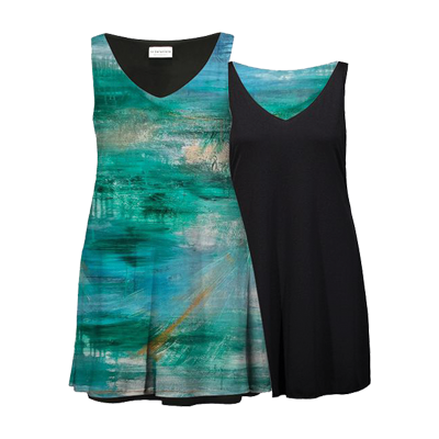 Underwater Kate Dress {Reversible}