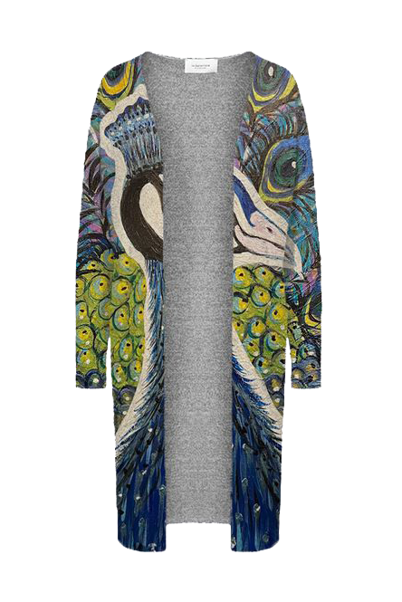 Shake Your Tail Feathers - Nikki Duster Cardigan