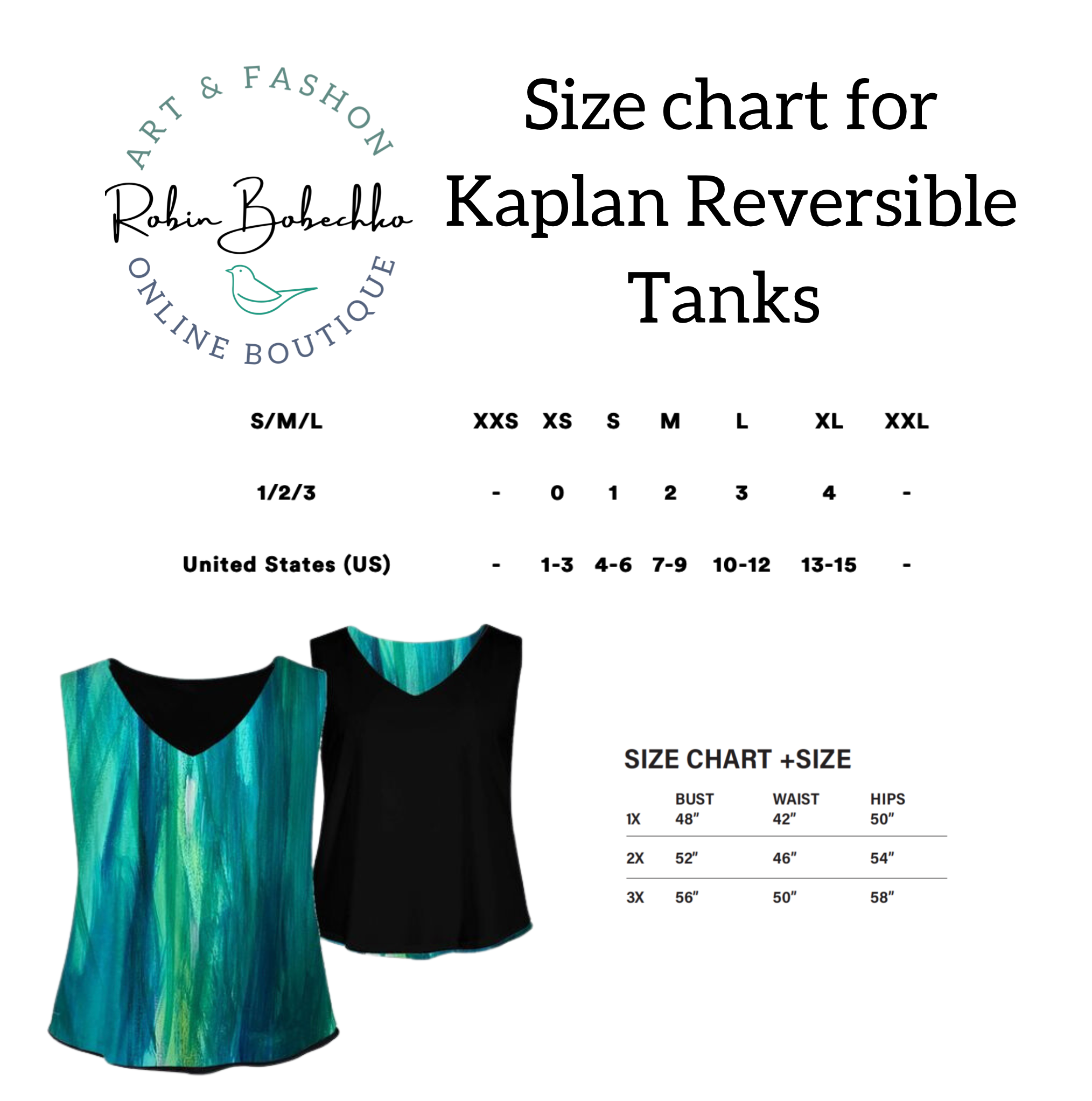 Waterscape Kaplan Tank Top - Reversible