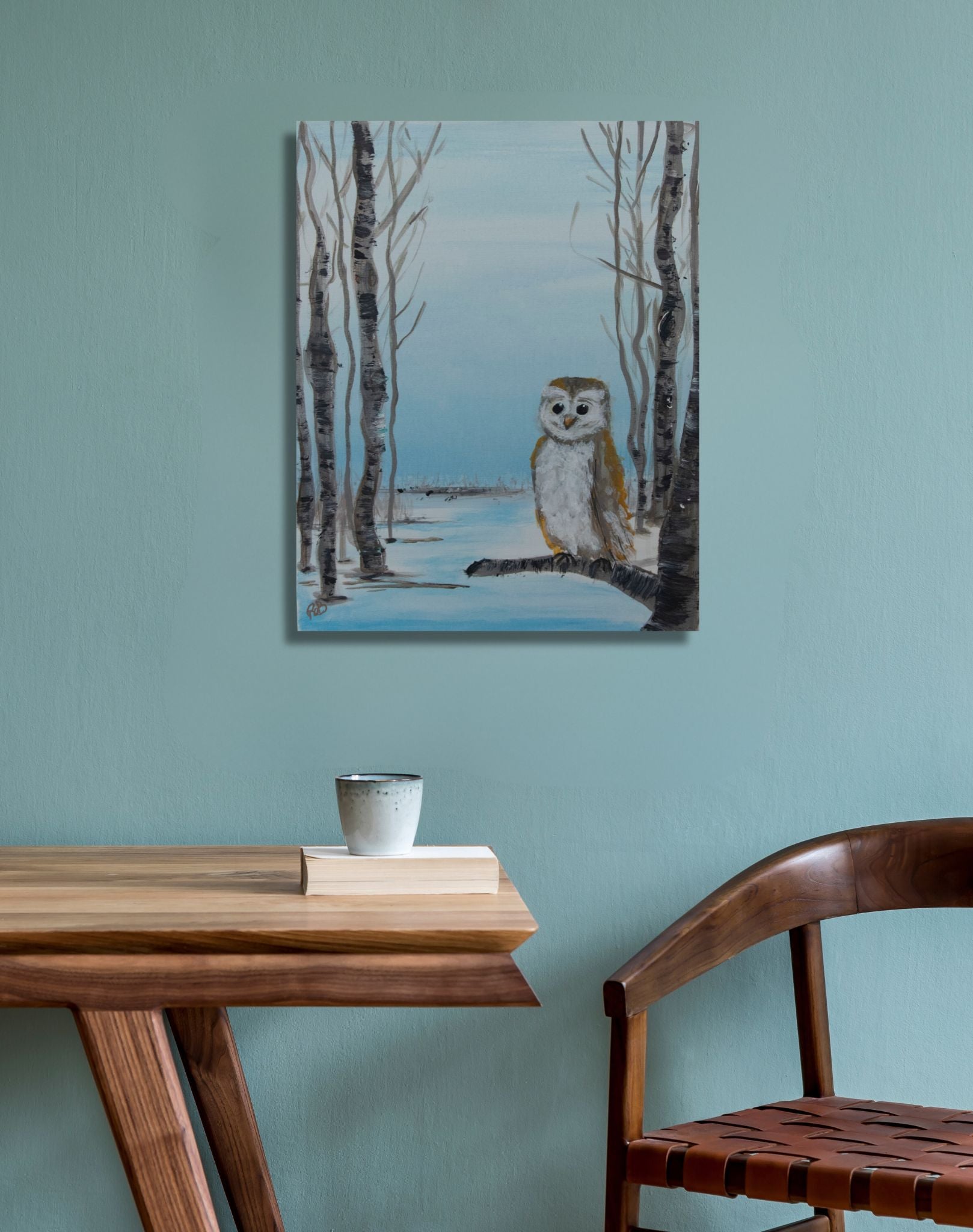 Sweet Owl - Original Painting