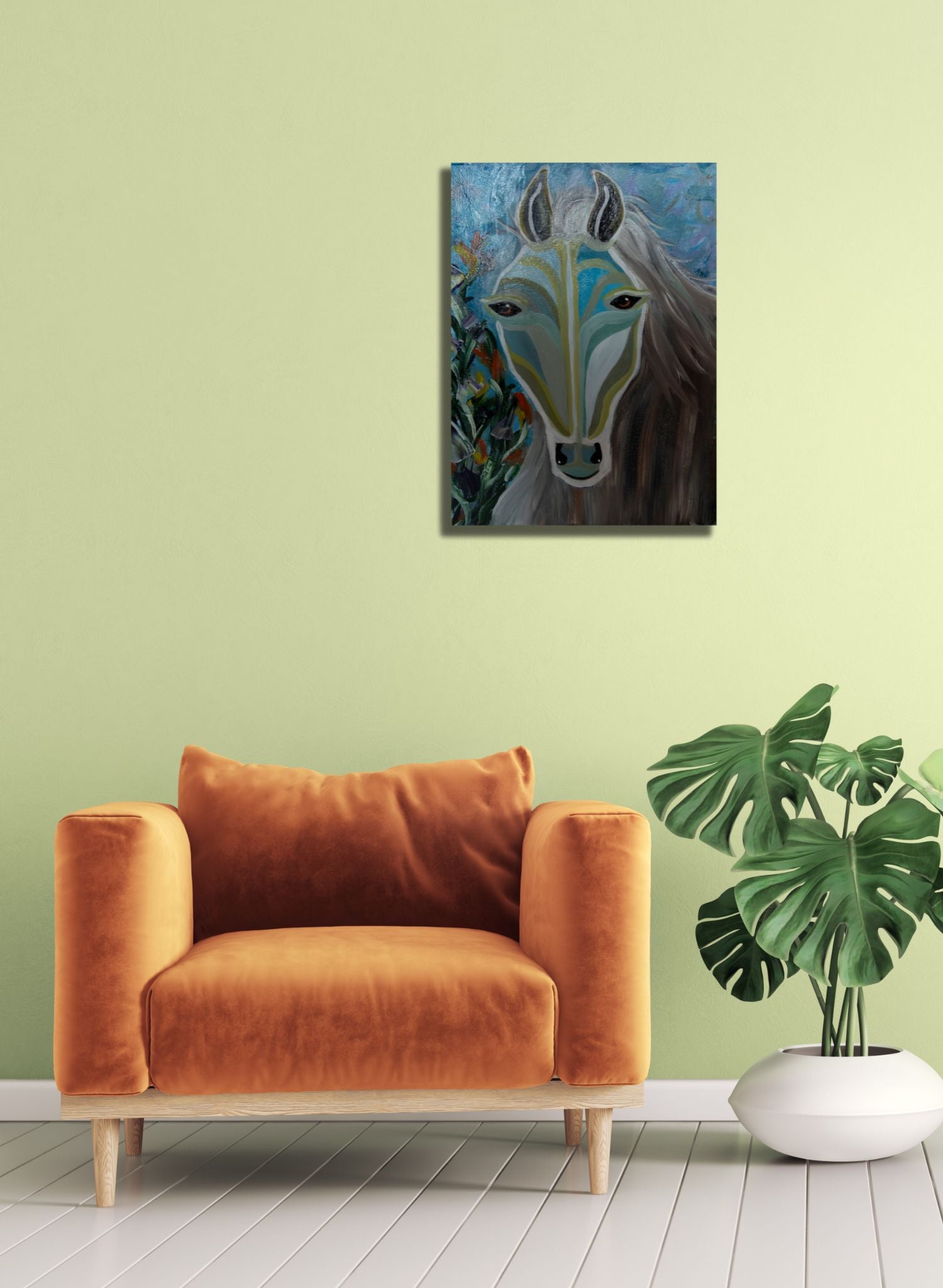 The Gaze of Love - Original painting