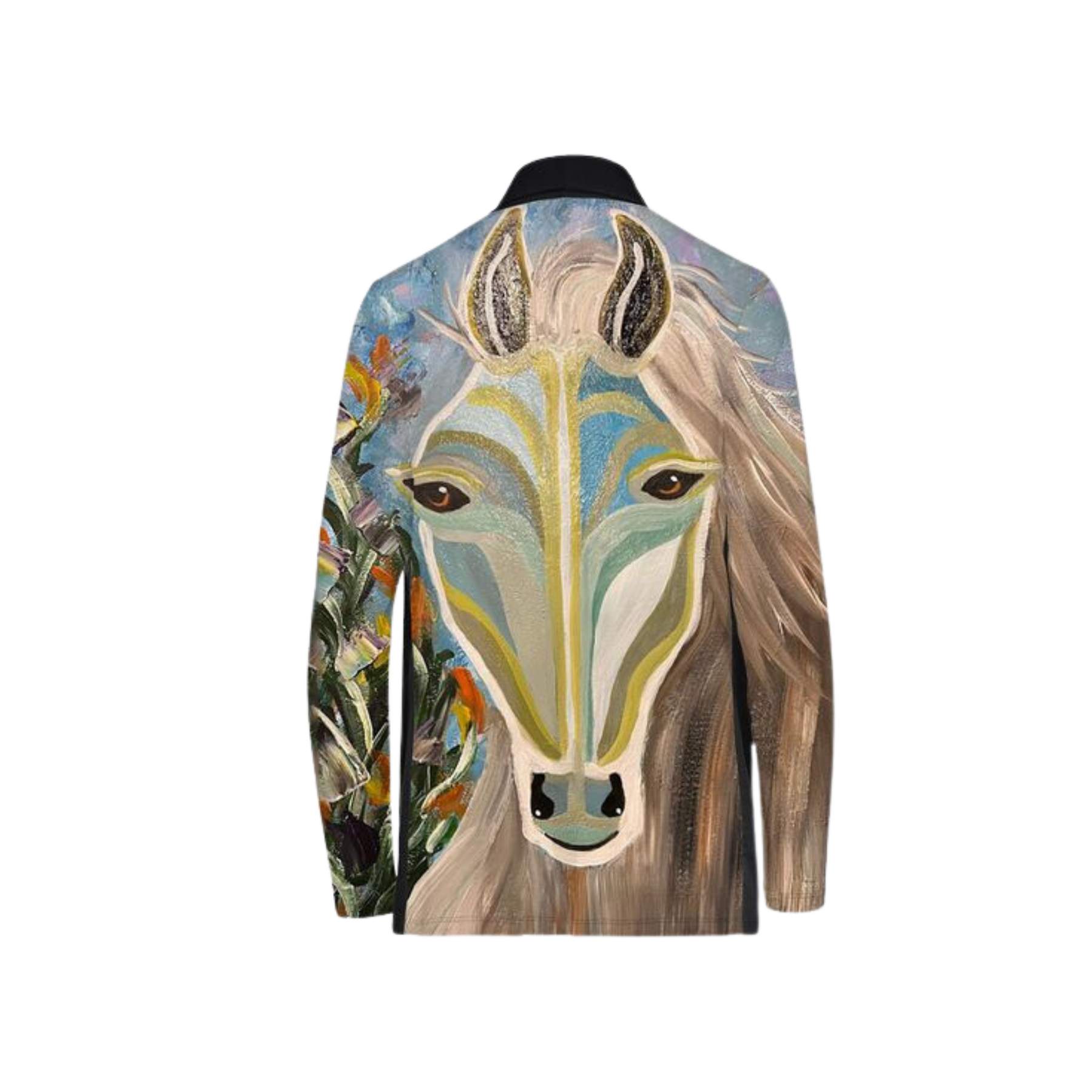 Painted Horse Face Cardigan