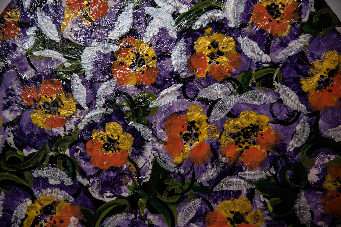 Pansie Party - Original Painting