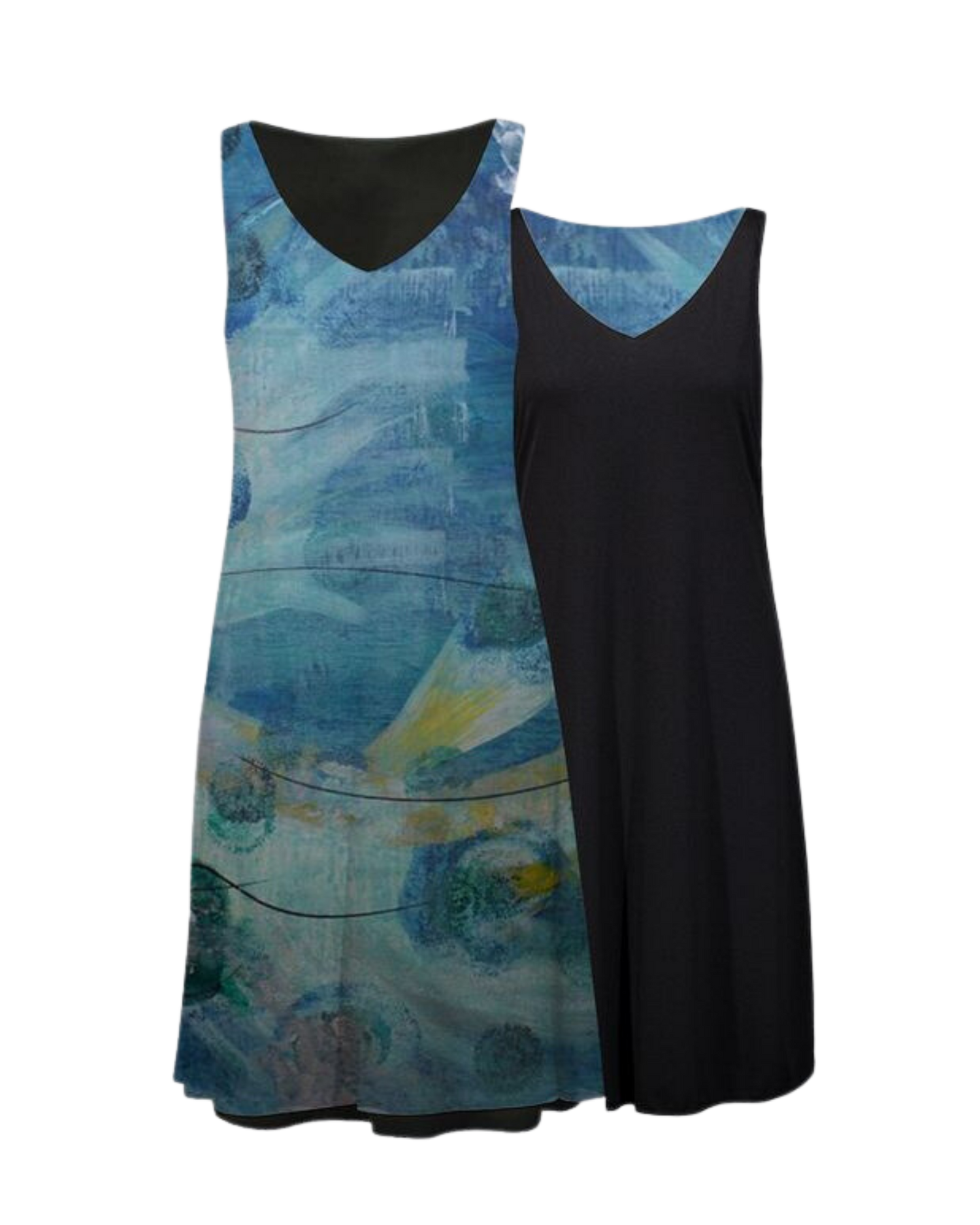 Waterscape Kate Dress {Reversible}