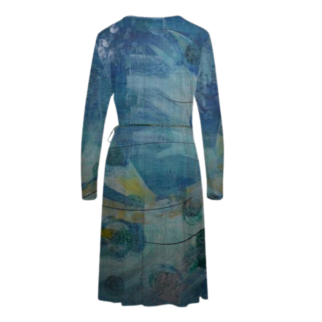 Waterscape Olivia Wrap Dress