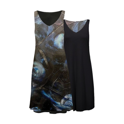 Space Kate Dress {Reversible}