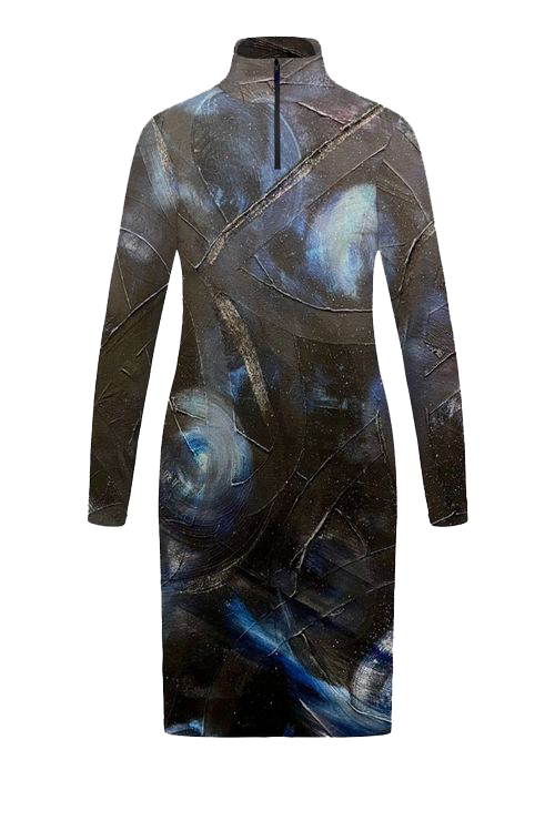 Space Victoire Black Dress